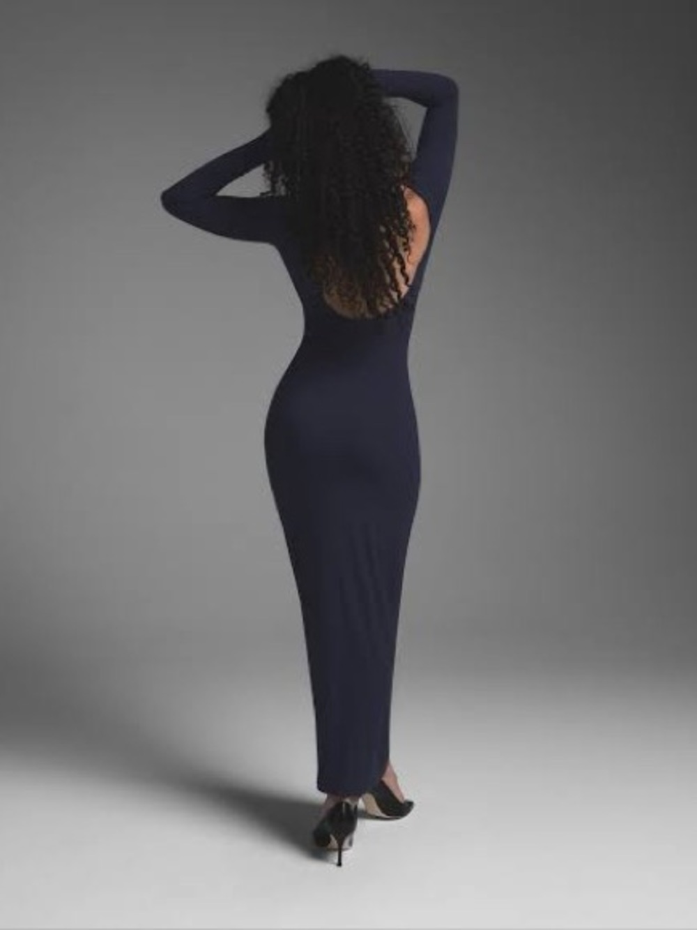 SKIMS Fits Everybody Low Back Long Dress